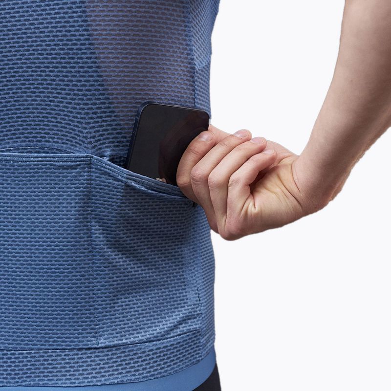 Мъжко колоездачно трико POC Air calcite blue/turmaline navy 6