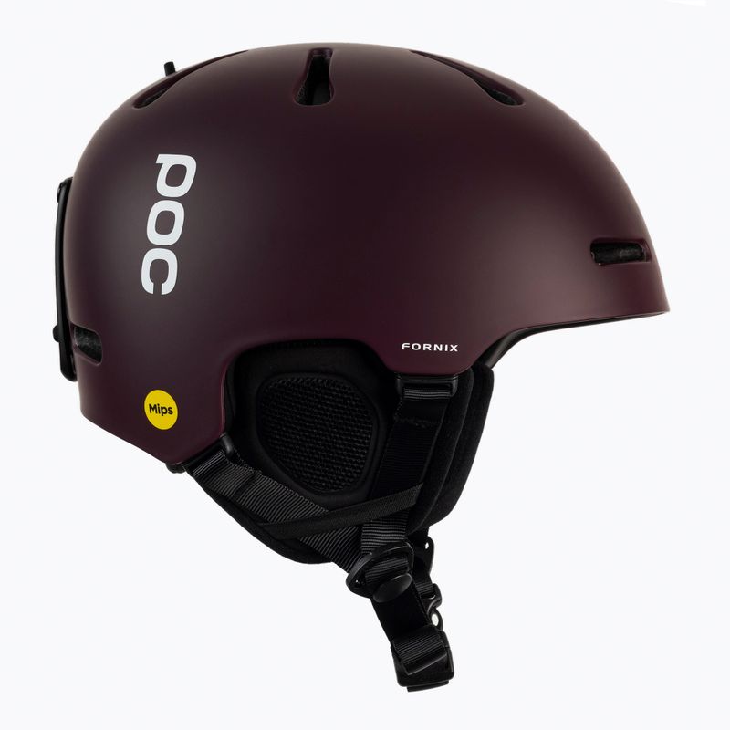 Ски каска POC Fornix MIPS garnet red matt 4