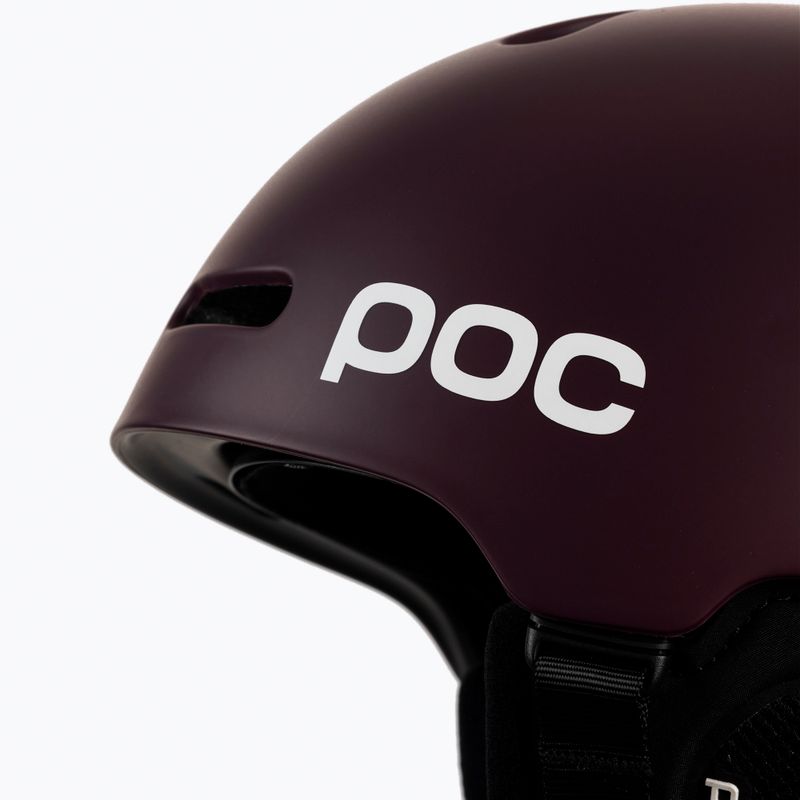 Ски каска POC Fornix MIPS garnet red matt 6