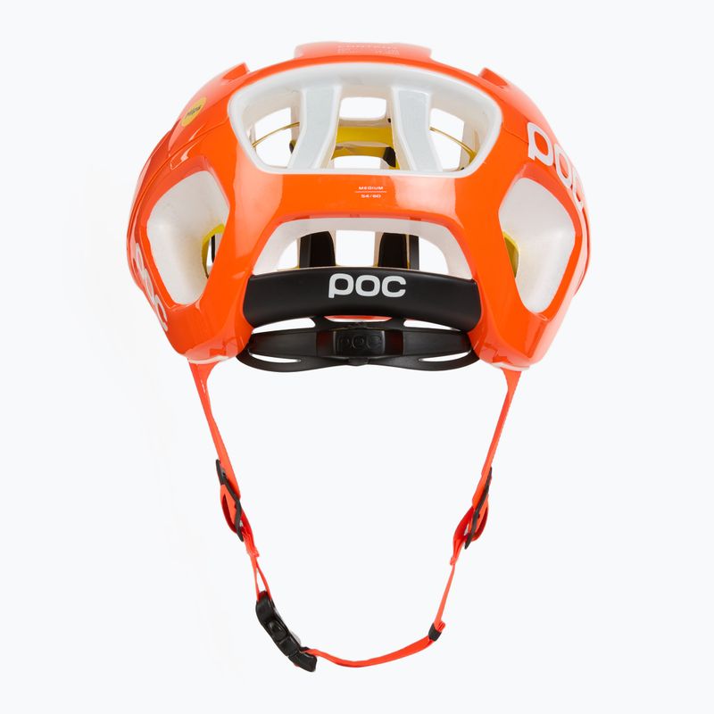 Велосипедна каска POC Octal MIPS fluorescent orange avip 4
