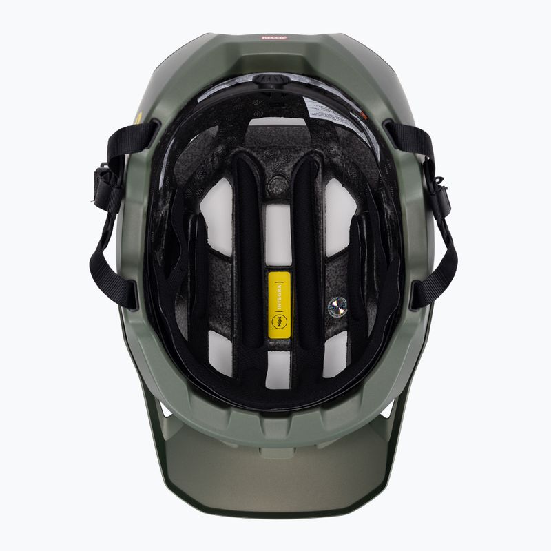 Велосипедна каска POC Kortal Race MIPS epidote green/uranium black metallic/matt 5