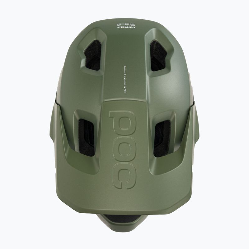 Каска за велосипед POC Otocon pidote green metallic/matt 6