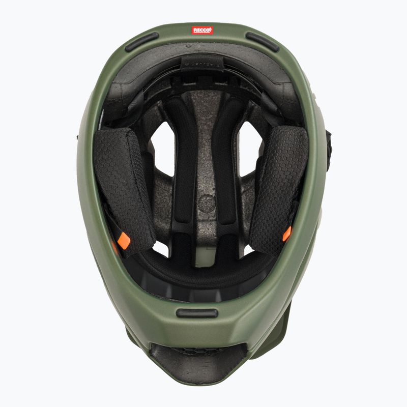 Каска за велосипед POC Otocon pidote green metallic/matt 7