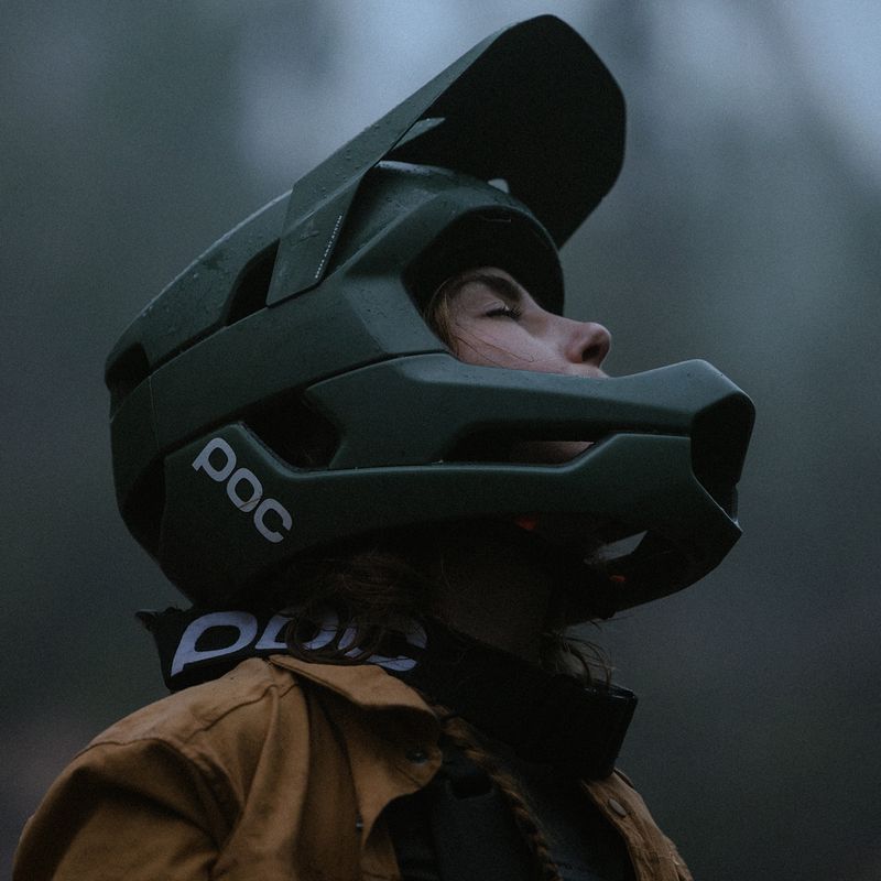 Каска за велосипед POC Otocon pidote green metallic/matt 12