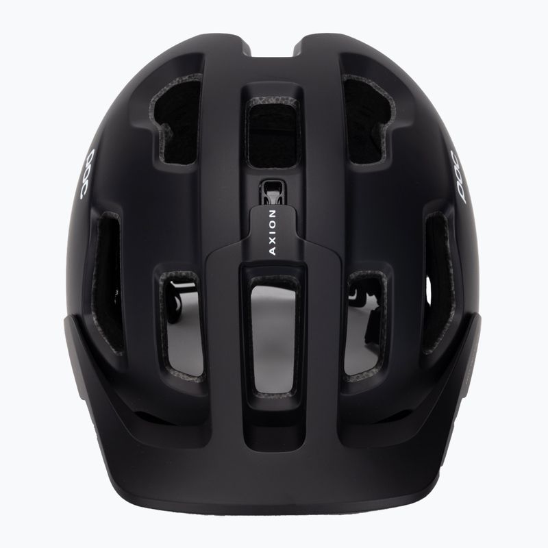 Велосипедна каска POC Axion Race MIPS uranium black matt/hydrogen white 2