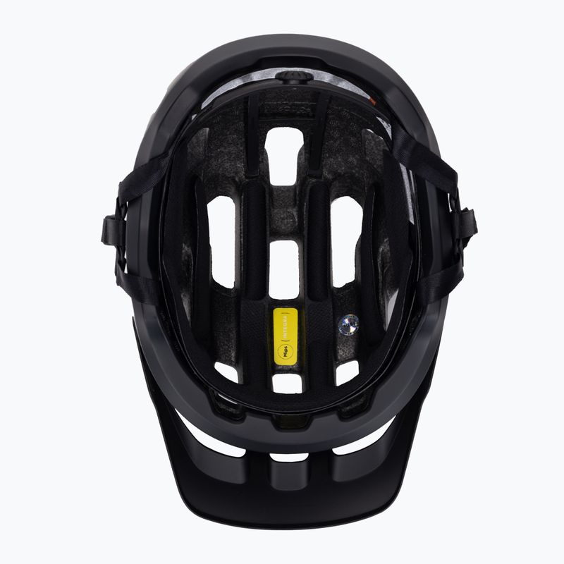 Велосипедна каска POC Axion Race MIPS uranium black matt/hydrogen white 5