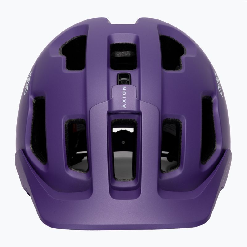 Велосипедна каска POC Axion Race MIPS sapphire purple/uranium black metallic/matt 2
