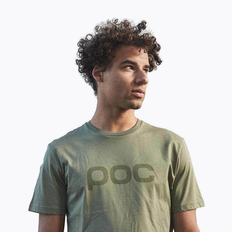 Тениска за трекинг POC 61602 Tee epidote green 2