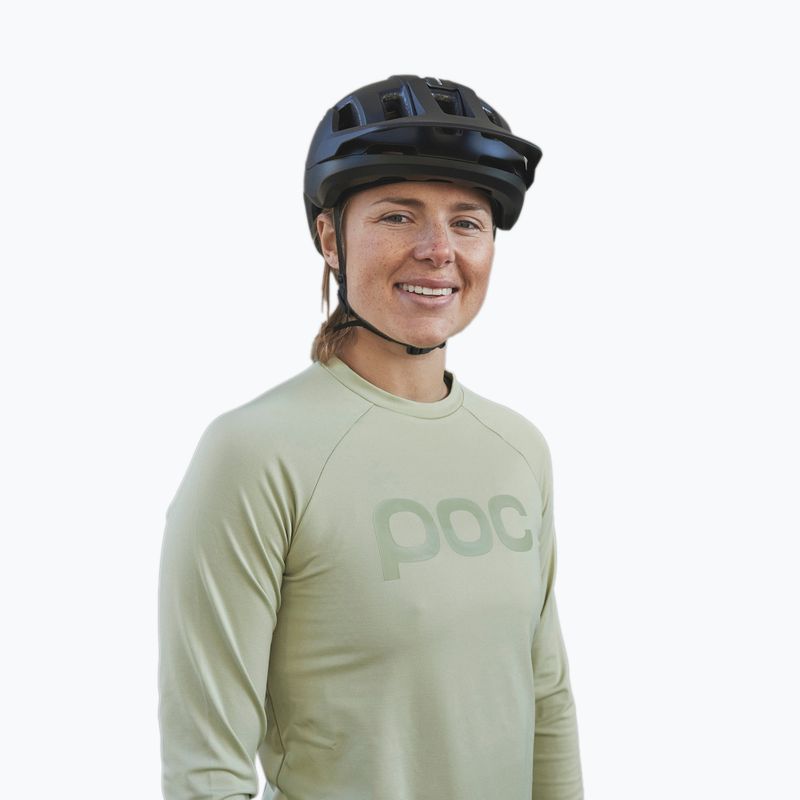 Дамски велосипеден ръкав с дълъг ръкав POC Reform Enduro Jersey prehnite green 2