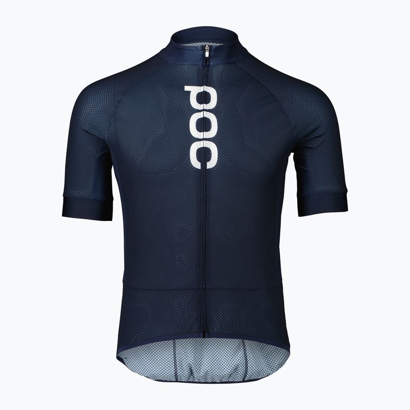 Мъжко колоездачно трико POC Essential Road Logo turmaline navy 6