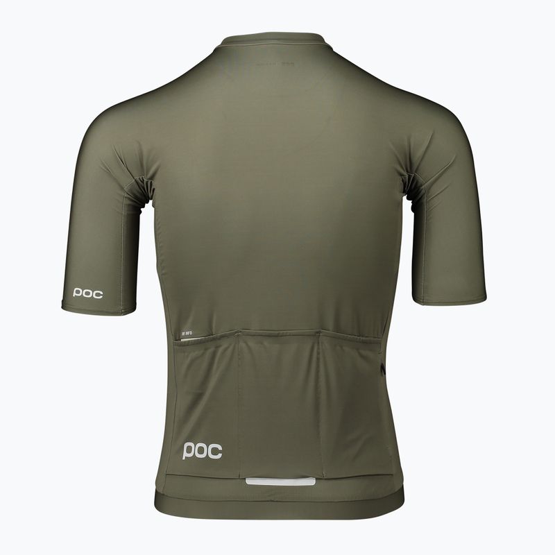 Мъжка колоездачна тениска POC Pristine epidote green 2
