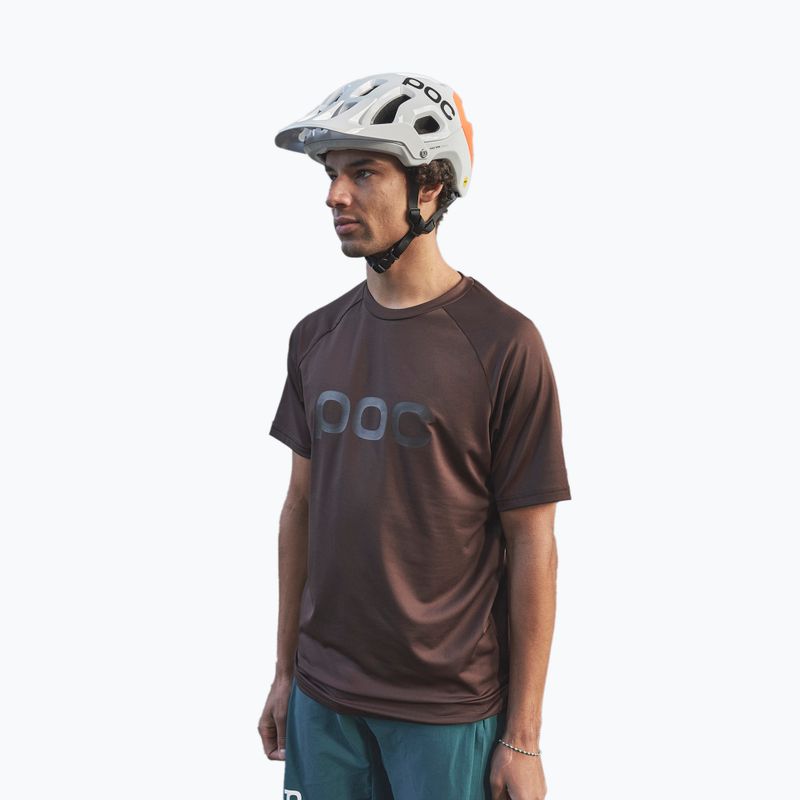 Мъжко колоездачно трико POC Reform Enduro Tee axinite brown 2