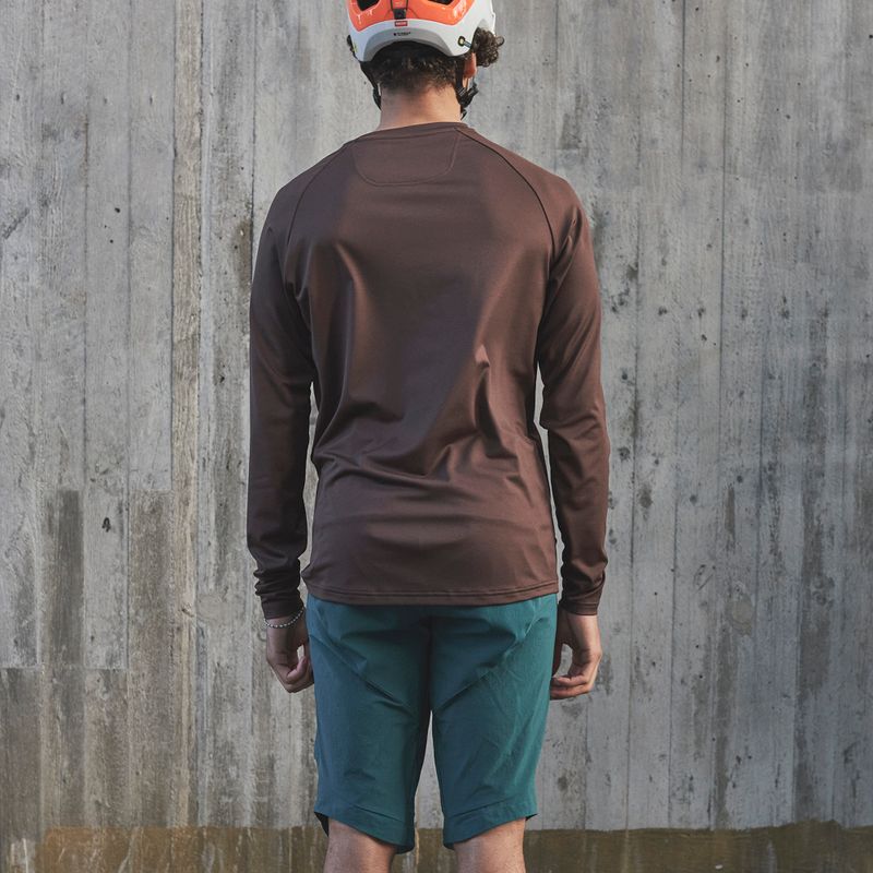 Мъжки колоездачен анцуг с дълъг ръкав POC Reform Enduro Jersey axinite brown 6