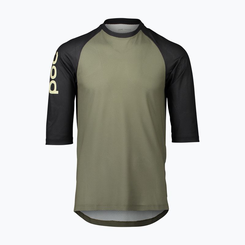Мъжко колоездачно трико POC MTB Pure 3/4 epidote green/uranium black
