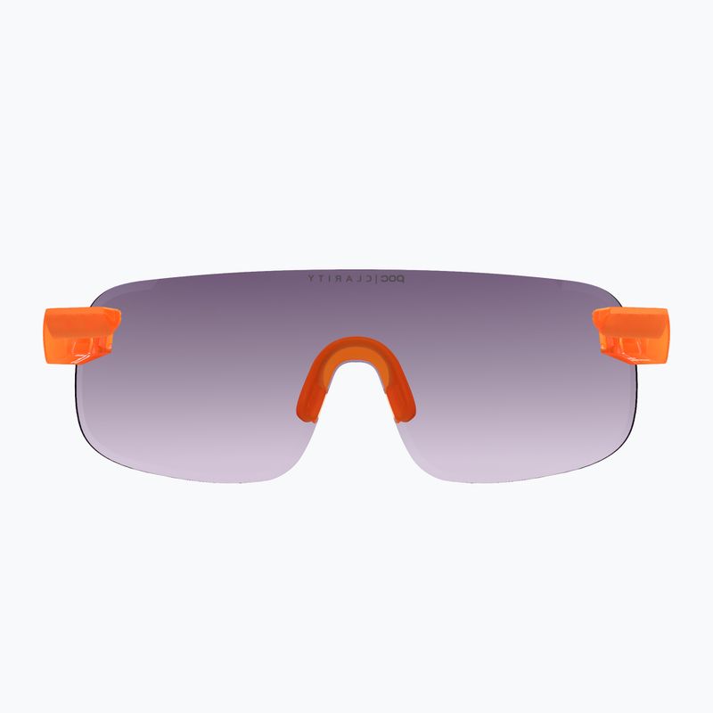 Очила за велосипеди POC Elicit fluorescent orange translucent/clarity road gold 3