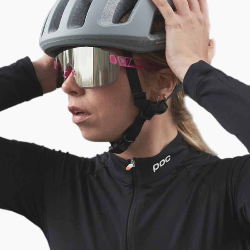 Очила за велосипеди POC Elicit actinium pink translucent/clarity road silver 6