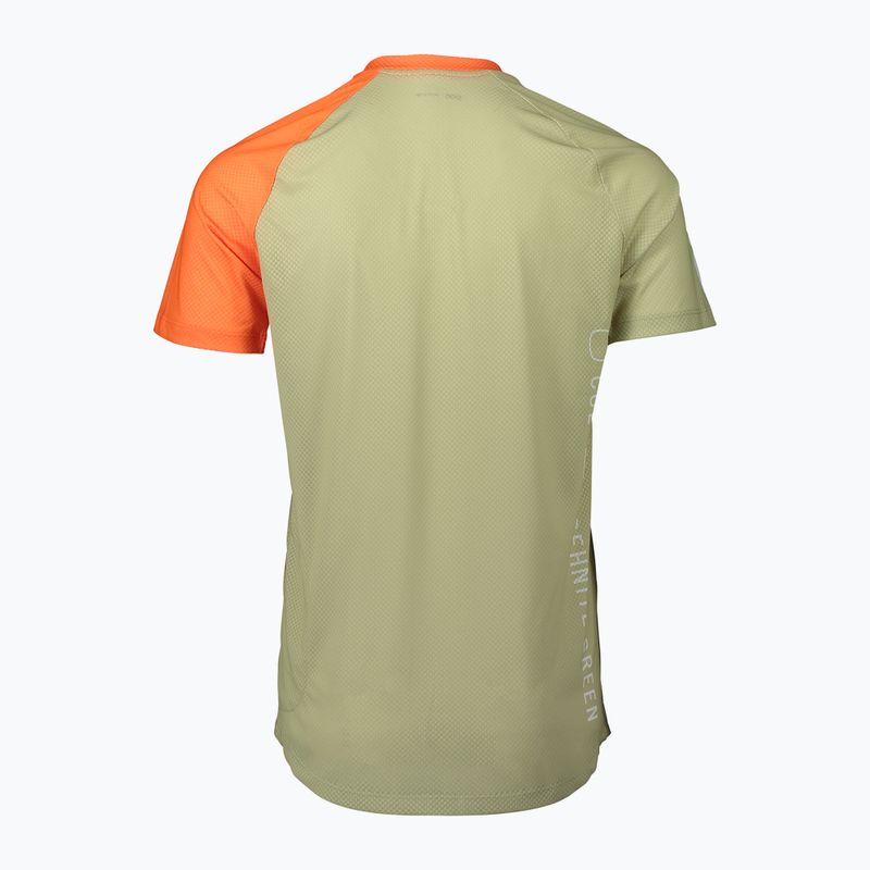 Мъжко колоездачно трико POC MTB Pure prehnite green 2