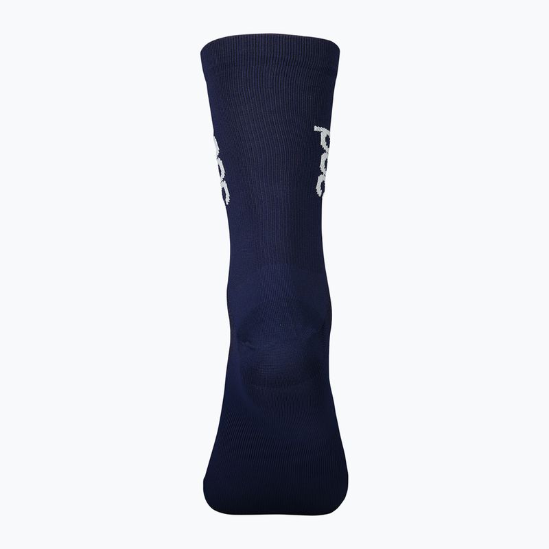 Чорапи за колоездене POC Soleus Lite Mid turmaline navy 2