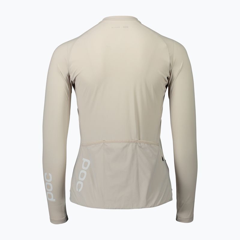 Дамски колоездачен екип с дълъг ръкав POC Essential Road light sandstone beige 2