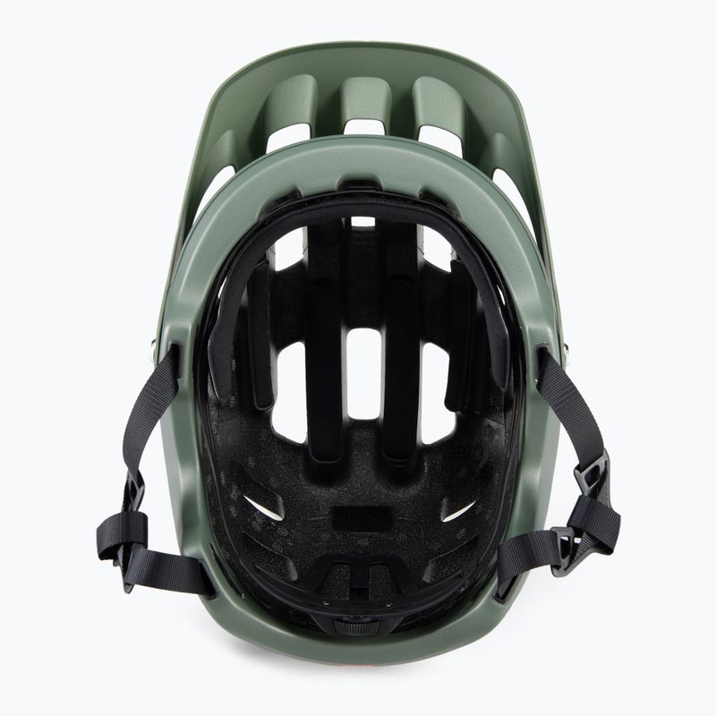 Велосипедна каска POC Tectal epidote green metallic/matt 6