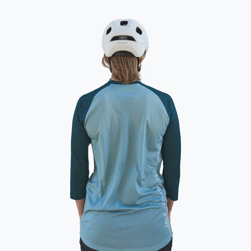 Дамско колоездачно трико POC MTB Pure 3/4 lt dioptase blue/dioptase blue 2