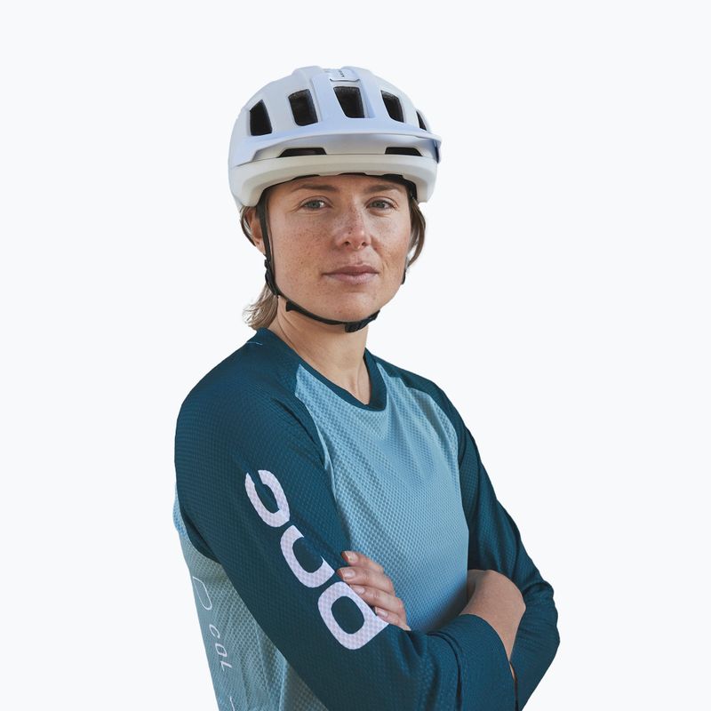 Дамско колоездачно трико POC MTB Pure 3/4 lt dioptase blue/dioptase blue 4