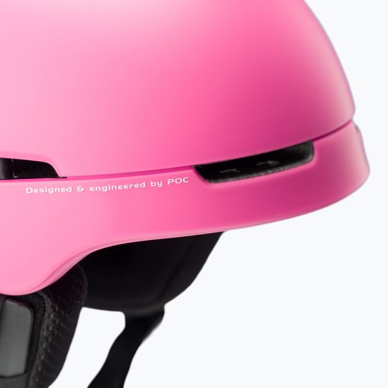 Ски каска за жени POC Obex MIPS actinium pink matt 6