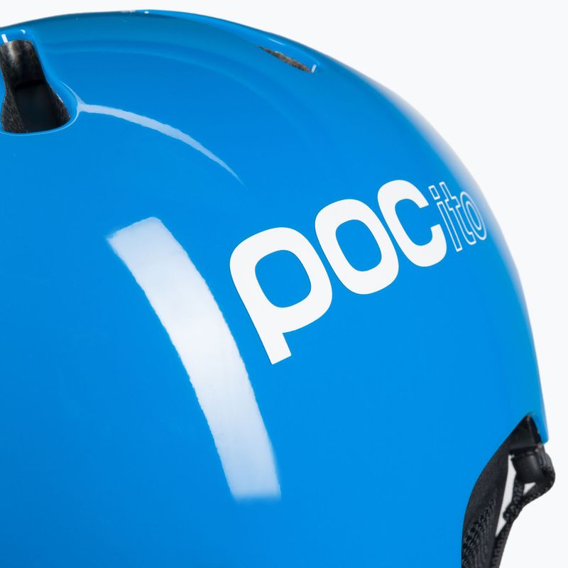 Детски ски каски POC POCito Fornix MIPS fluorescent blue 6