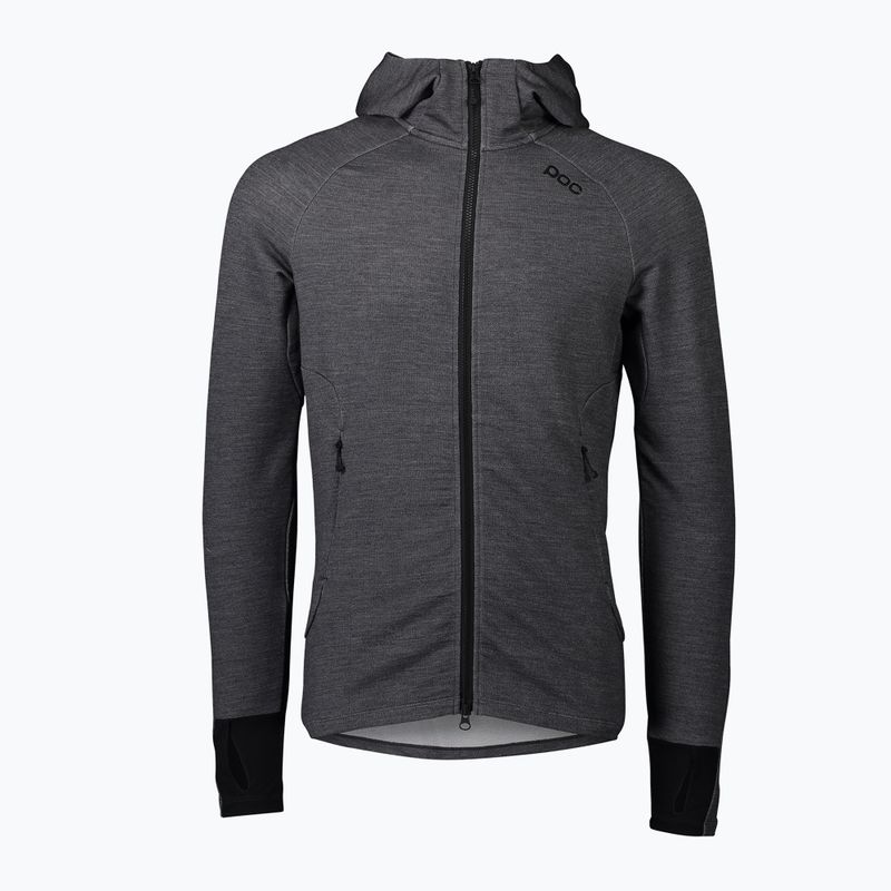 Мъжки качулки POC Merino Zip Hood silvanite grey melange 5