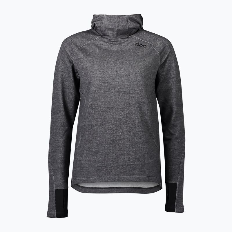 Дамски суитшърт POC Light Merino Hooded sylvanite grey melange