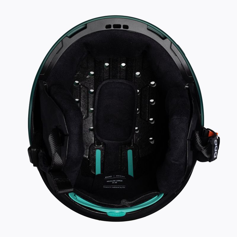 Ски каска POC Meninx moldanite green 5