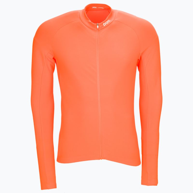 Мъжки колоездачен анцуг с дълъг ръкав POC Radiant Jersey zink orange 6