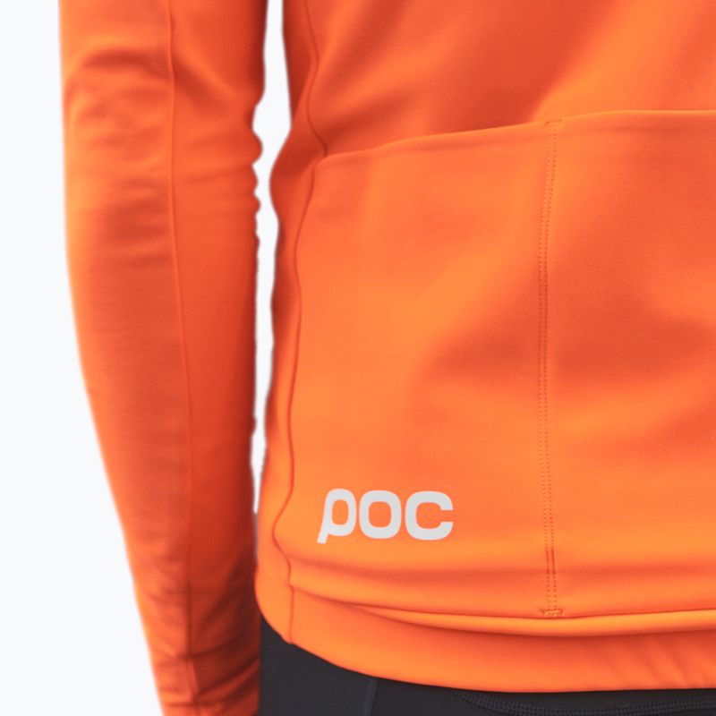 Мъжки колоездачен анцуг с дълъг ръкав POC Radiant Jersey zink orange 4