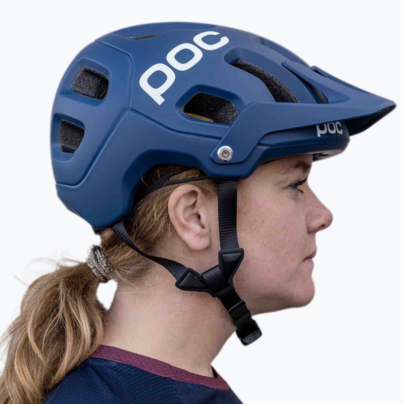 Велосипедна каска POC Tectal lead blue matt 9