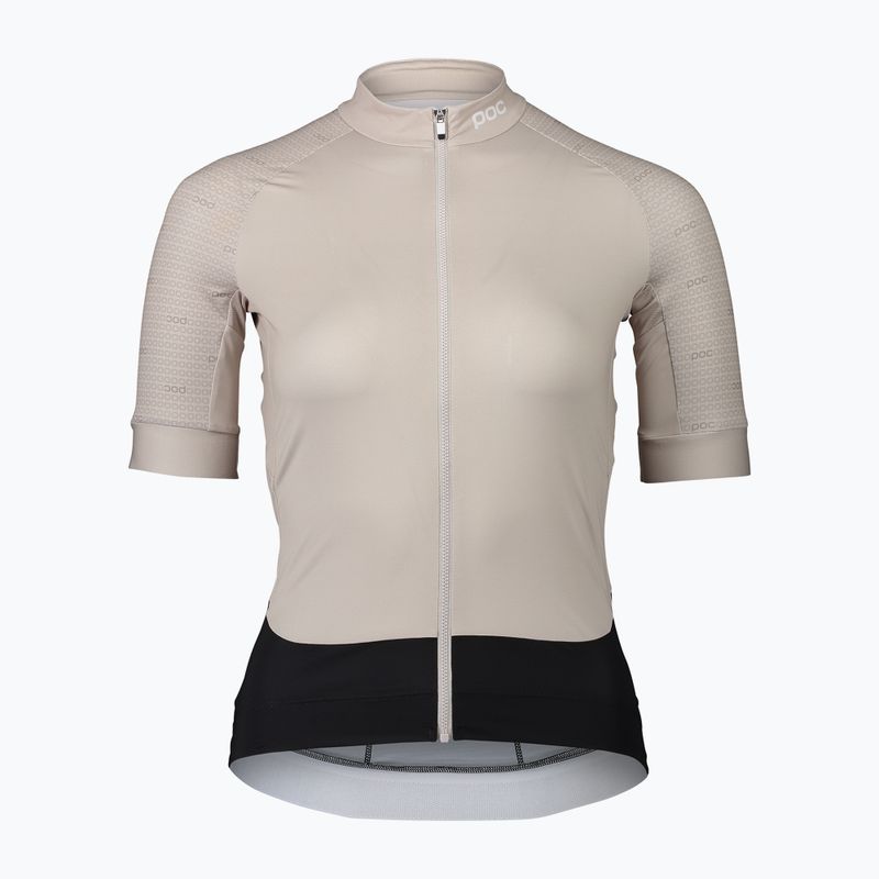 Дамско колоездачно трико POC Essential Road light sandstone beige