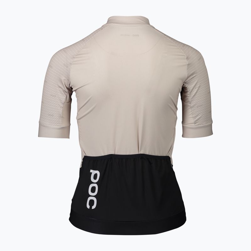 Дамско колоездачно трико POC Essential Road light sandstone beige 3
