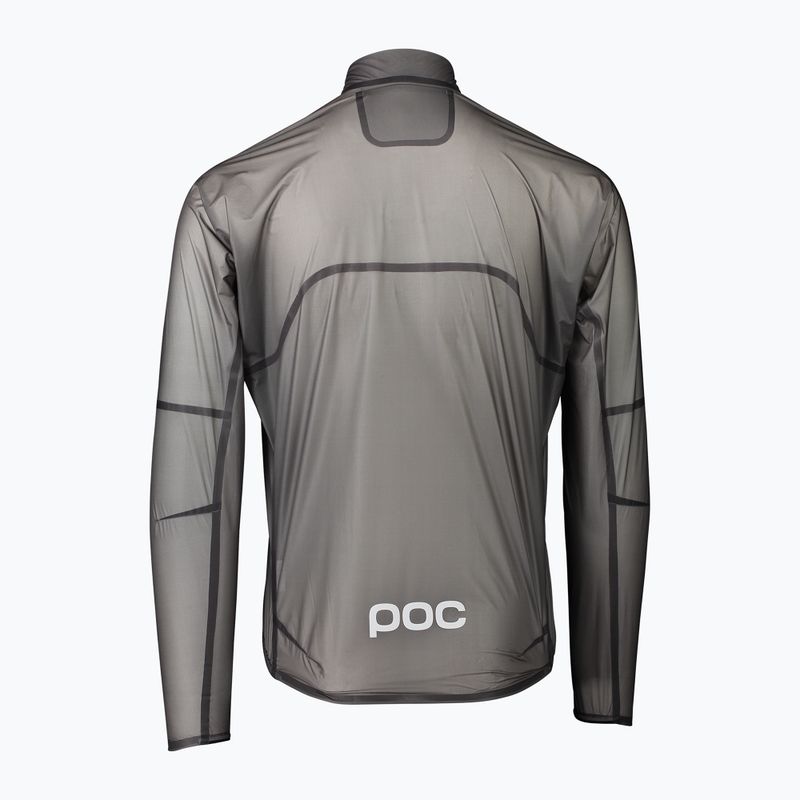 Мъжко яке за колоездене POC The Supreme Rain sylvanite grey 9