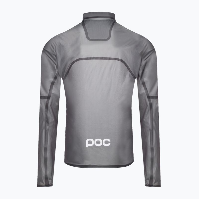 Мъжко яке за колоездене POC The Supreme Rain sylvanite grey 5