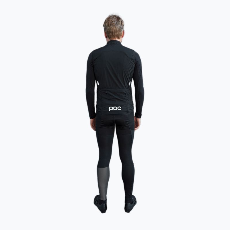 Велосипедна жилетка POC Pro Thermal uranium black 2