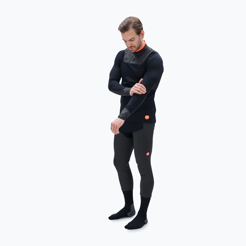 Термоактивна блуза POC Resistance Layer Jersey uranium black 2