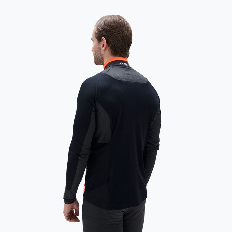 Термоактивна блуза POC Resistance Layer Jersey uranium black 3