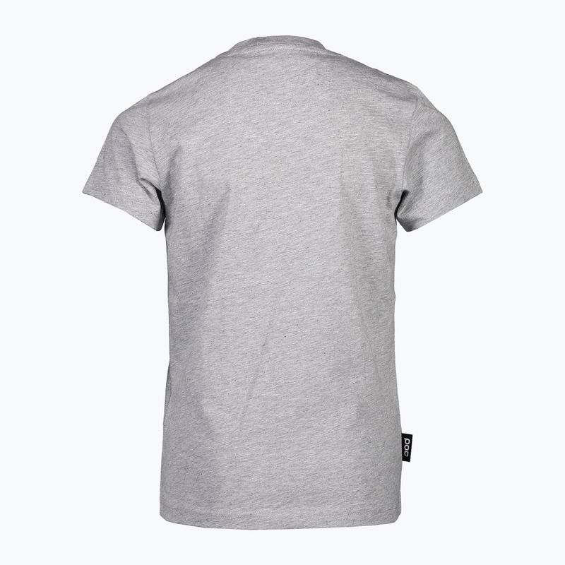 Детска тениска POC 61607 Tee grey/melange 2