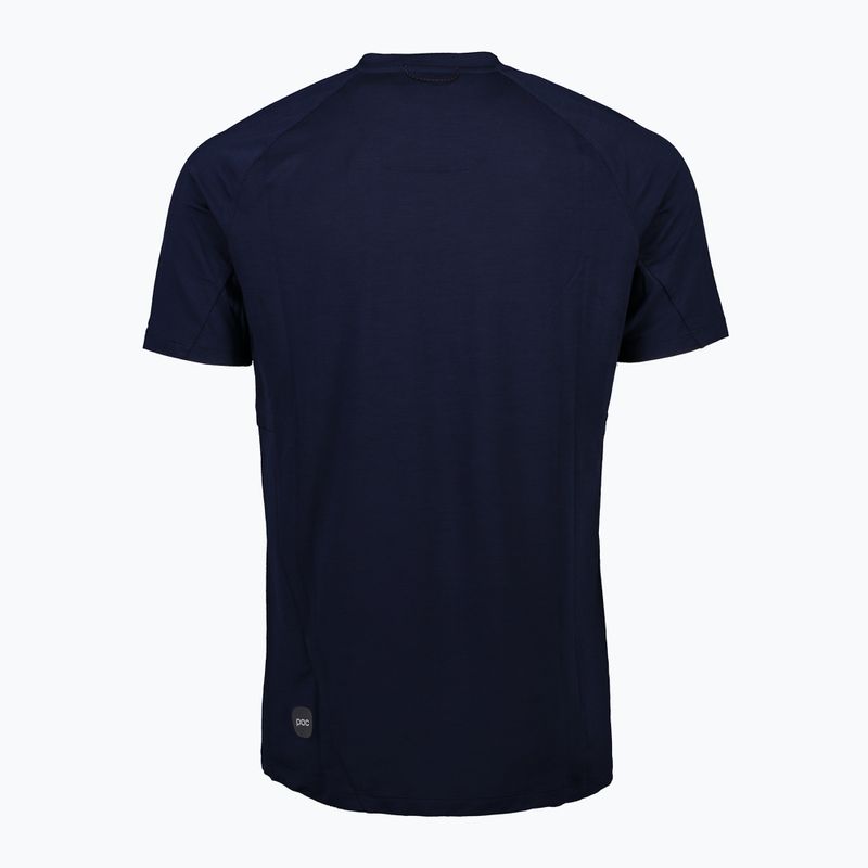 Мъжко колоездачно трико POC Light Merino turmaline navy 2