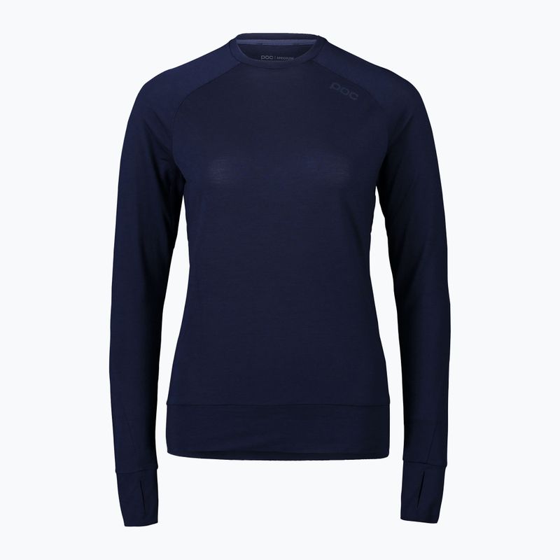 Дамска блуза с дълъг ръкав POC Light Merino turmaline navy