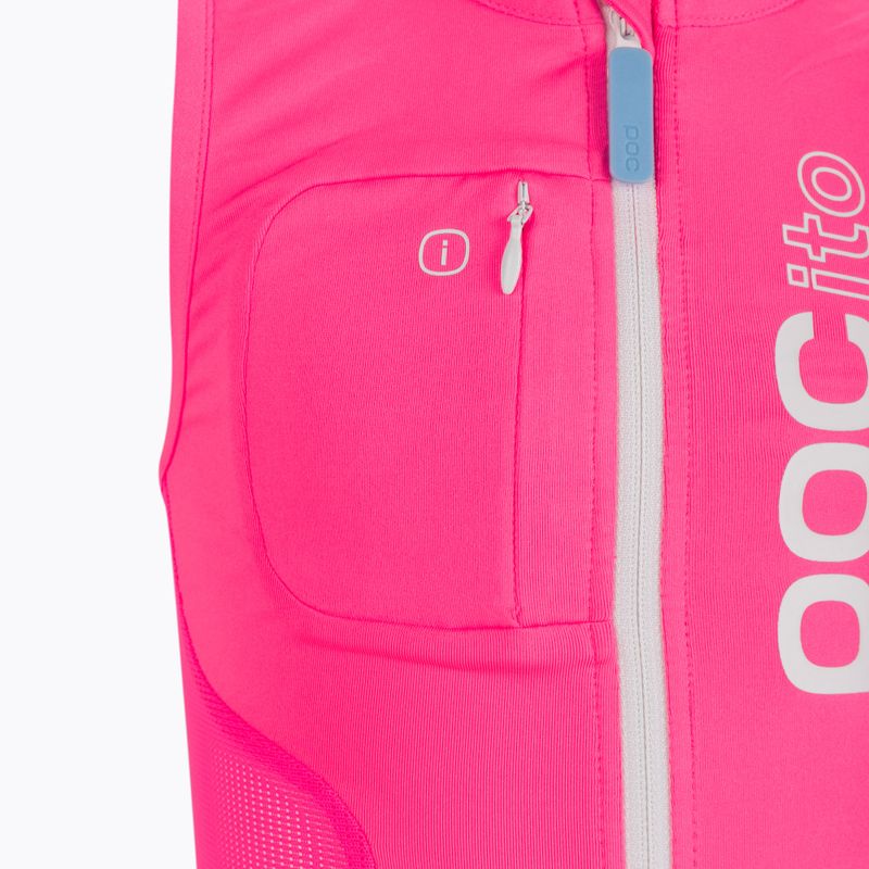 Детска предпазна жилетка POC POCito VPD Air Vest fluorescent pink 5