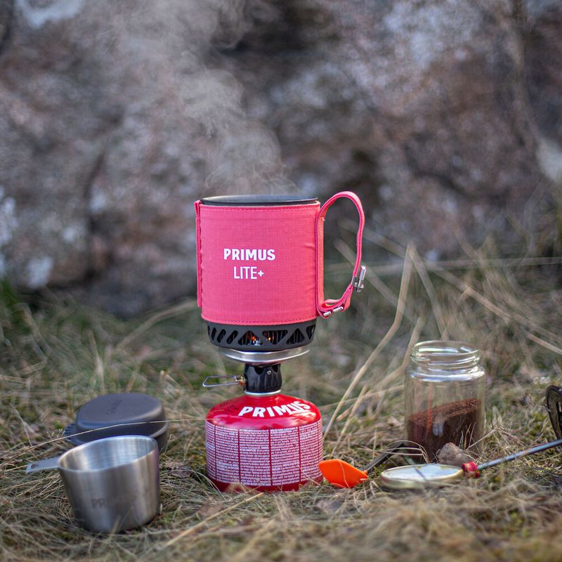 Розов комплект за готвене Primus Lite Plus Stove System 5