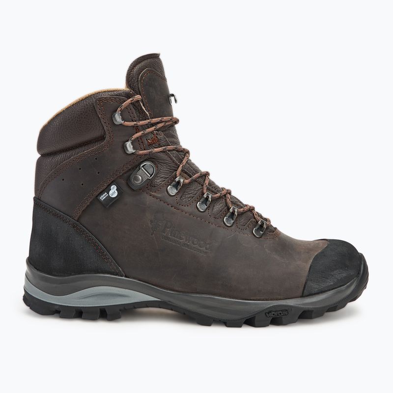 Мъжки туристически обувки Pinewood Mid Hunting & Hiking Boot brown 2