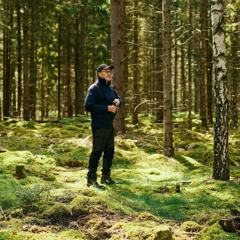 Мъжки панталони за трекинг Pinewood Caribou TC Extreme moss green/black 3