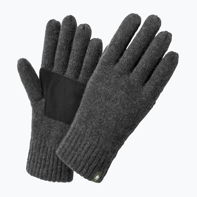 Дамски ръкавици за трекинг Pinewood Knitted Wool d.anthracite mel
