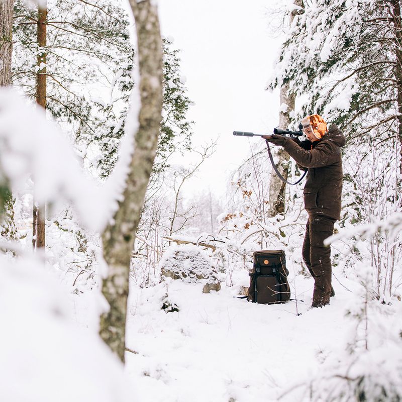 Мъжко ватирано яке Pinewood Abisko Småland 2.0 suede brown 9